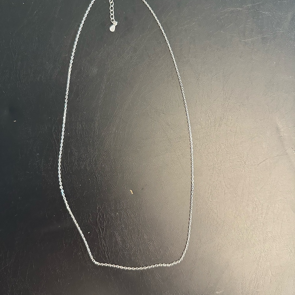Delicate Silver Chain Necklace